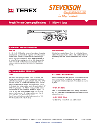 terex rt 555 rough terrain crane load charts manualzz com