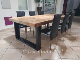 meuble industriel table de salle a manger en pin massif de 8 decoracao sala de jantar design de mesa moveis de madeira recuperada