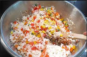 Recette Salade De Riz La Meilleure Food Rice Potluck
