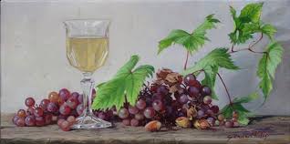 Nature Morte De Fruits Peinture A L Huile Sur Toile Huile Sur Toile Nature Morte Peinture