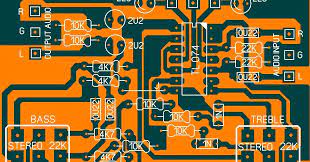 Layout Pcb Tone Control Apex Dan Komponen Nya Layout Pcb Tone Control Apex Thursday August 27 2015 Circuit Board Design Audio Amplifier Electronic Schematics