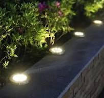 LED Solar In-Ground Pathway Lights - Solar Driveway & Sidewalk Ground  Lighting
