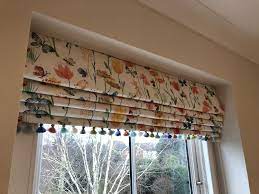 Girls Bedroom Roman Blind Roman Blinds Bedroom Cardboard House Soft Furnishings