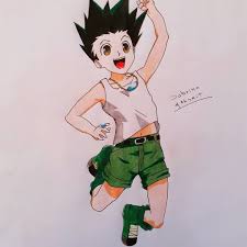 gon from hxh gon hxh hunterxhunter killua korabika draw drawing anime manga fanart انمي مانجا رسم ال instagram posts instagram instagram images