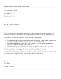 May 19, 2021 · engine no. Journalism Cover Letters Sample Cover Letter