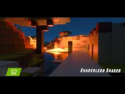 The original block builder was developed in java, but with the arrival of minecraft: Best Shaders For Minecraft Bedrock Edition Which Support Render Dragon Graphic Engine Tfarotgaming Youtube