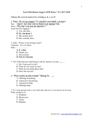 Kunci jawaban tema 9 kelas 5 halaman 137. Soal Bahasa Inggris Expressing Apology Kelas 7 Smp
