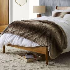 Madison park sachi brushed long faux fur oversized throw blanket marble grey new. Faux Fur Mocha Ombre Oversized Throw