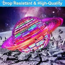 Flying Orb Ball Toys Hover Ball Hand Controlled Mini Flying Spinner  360°Rotating Magic Boomerang Ball for Kids for Boys Girls Adults Toys for 6  7 8 9 10 Old Year Outdoor Toys