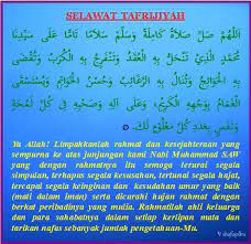 Selawat Tafrijiyah Kutipan Agama Allah Motivasi