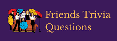 Read on for some hilarious trivia questions that will make your brain and your funny bone work overtime. Friends Trivia Questions And Answers Triviarmy We Re Trivia Barmy