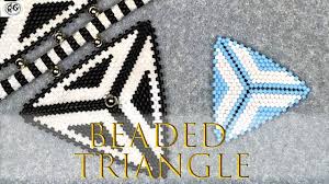 If you are interested in saving one of the images seed bead tutorials youtube above then simply follow the steps below. Beading Triangle Tutorial Free Beading Patterns Jewelry Making Youtube