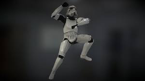 Stormtrooper Animation Gangnam Style By Soulmarine 3d Model 3d Model Model Animation