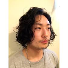 メンズ 外国人風パーマ ロング Capelli Malenaカペリマレーナのヘア