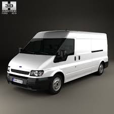 3d Model Of Ford Transit Panel Van 2000 Ford Transit Mini Van Ford Van