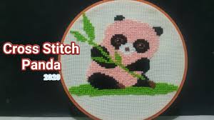You can resize your pictures and images without changing their quality. Cara Membuat Sulam Kristik How To Cross Stitch Boneka Panda Youtube
