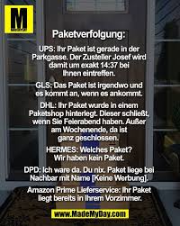 Pakete nicht zugestellt trotz zusage. Paketverfolgung Ups Ihr Made My Day