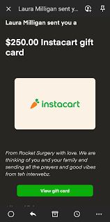 Click or tap add to save. Got Gift Cards In My Email Scam Instacart