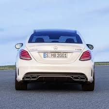 The All New Mercedes Amg C63 Offers An Optional Performance Exhaust System That Makes The Engine Note From The 4 0 Liter Biturbo V 8 Sound Even More Dominant