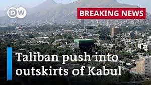 View & analysis the latest news and breaking news from afghanistan, us & worldwide, at the kabul times, afghanistan times, afghan times, outlooks afghanistan. Afghanistan Taliban Push Into Outskirts Of Kabul Dw News Youtube