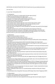 Berikut yang termasuk alat musik petik, kecuali… a. Contoh Soal Lots Dan Hots Seputar Covid Pages 1 9 Flip Pdf Download Fliphtml5