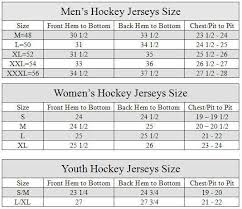 Nhl Jersey Size Chart Kasa Immo