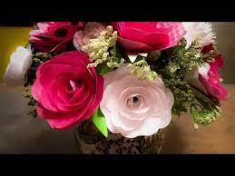 Maybe you would like to learn more about one of these? Cricut Paper Rose Bouquet Tutorial Youtube