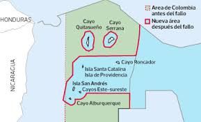 El subsecretario de estado de estados unidos para latinoamérica, kevin whitaker, dijo que su país analiza los alcances del fallo de la corte internacional es algo entre colombia y nicaragua y no vamos a tomar parte en eso. Un Ano Despues Del Fallo De La Haya Colombia Y Nicaragua Siguen Enfrentados El Mostrador