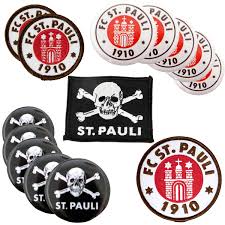 Download st pauli logo vector in svg format. Fc St Pauli Fanset With Patches And Buttons Rocknshop