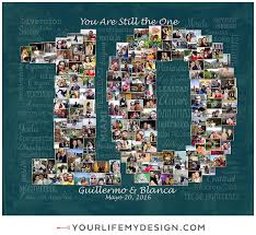 20x24 With 151 Photos 10 Year Anniversary Collage Website Http Yourlifemydesign C 10 Year Anniversary Gift One Year Anniversary Gifts Company Anniversary