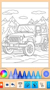 Ausmalbilder Fur Kinder Autos Fur Android Apk Herunterladen
