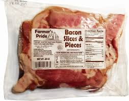 About 68 percent of bacon's calories will come from fat, half of which is. Farmer S Pride Bacon Slices Pieces 28 Oz Qfc