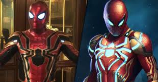 Far from home, and in a recent tweet, insomniac congratulated marvel and sony for today's release of the film, but they only included an image of one of the suits being added to the game Spider Man Fan Paints The Perfect Iron Spider Suit Comictaq