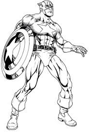 Captain America Coloring Pages Avengers Coloring Pages Superhero Coloring Pages Captain America Coloring Pages
