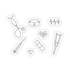 Pin By Irina On Meslekler In 2021 Nurse Drawing Nurse Scrapbook Medical Stickers