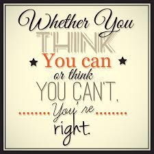 Whether You Think You Can Or Think You Can T You Re Right Stock Vector Illustration Of Background Graphic 46110241