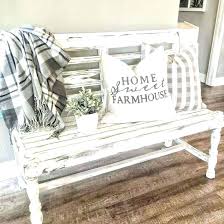 Small Front Porch Bench White Oscarsplace Furniture Ideas Extra Cute And Comfortable Small Front Porch Bench
