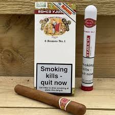 3 Romeo y Julieta No.1 Tubos Cuban Cigars - Miss Morans