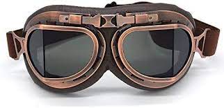 Amazon Com Evomosa Vintage Goggles Aviator Pilot Style Motorcycle Cruiser Scooter Goggle Bike Racer Cruiser Touri Motorcycle Goggles Open Face Helmets Goggles