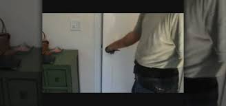 Kung fu maintenance demonstrates how to open a locked bathroom or bedroom door on a bathroom privacy lock that was accidentally closed in the loc. How To Open A Locked Bedroom Or Bathroom Door Tools Equipment Wonderhowto
