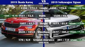 Bigger car with more space and 200mm ground clearance (same as xuv 500) 2. 2019 Skoda Karoq Vs 2019 Volkswagen Tiguan Technical Comparison Youtube