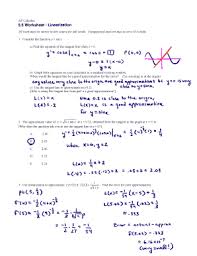 Calculus broadly classified as differentiation and integration. Ap Calculus 4 5 Worksheet Answers Fill Online Printable Fillable Blank Pdffiller
