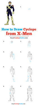 How To Draw Cyclops From X Men Really Easy Drawing Tutorial Main function to draw lines between two points def drawline(image,p1,p2): how to draw cyclops from x men really