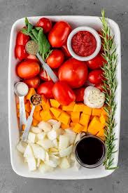 Roasted Butternut Squash And Tomato Sauce Sweet Simple Vegan Recipe In 2020 Roasted Butternut Squash Roasted Butternut Roasted Tomato Sauce