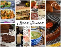 Menu Semaine Idee Repas Facile Et Rapide Amour De Cuisine