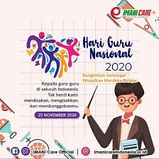 Peringatan tersebut secara resmi ditetapkan pada tahun 1994 melalui keputusan presiden nomor 78 tahun 1994 tentang hari guru nasional. Selamat Hari Guru Nasional Imani Care Indonesia