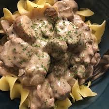 I did make the mistake of using cut of beef for stew, instead of hamburger, and the meat was tough. Slow Cooker Beef Stroganoff I Recipe Allrecipes