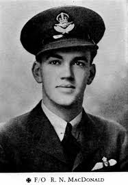 439 Tiger Squadron Book of Rememberance F/O RN MacDonald