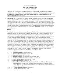 1 Known Descendants of ca 1793 NC