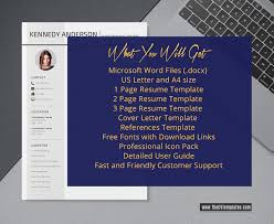 Type resume into the search box. Modern Cv Template For Ms Word Curriculum Vitae Professional Resume Format Creative Resume Unique Resume 1 2 3 Page Job Winning Resume Printable Curriculum Vitae Template Thecvtemplates Com